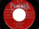 EARLY DOO-WOP BALLAD-CLEFS-PEACOCK-1643-I'LL BE WAITING/PLEASE DON'T LEAVE ME