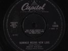 BRIAN WILSON: Caroline, No / Summer Means New Love 45 (UK, center intact, shiny
