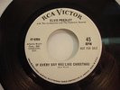 ELVIS PRESLEY - If Every Day Was Like Christmas  - NM 1966 RCA Promo 45 rpm