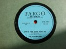 78rpm- Rock 'n roll- doo wop- The Aquatones- She's the One For Me
