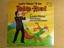 VINYL LP / ROBIN HOOD with LOUIS PRIMA / SAM BUTERA and THE WITNESSES