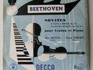 Beethoven Violin Sonatas Max Rostal French Decca LXT 2752