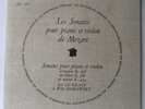 Mozart Violin Sonatas Lili Kraus Boskowsky Discophiles Francais DF 187