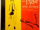 CHARLIE PARKER WITH STRINGS 3-RECORD 78rpm SET hard DSM cover,  E