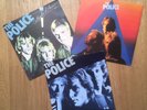 THE POLICE 3x VINYL LP - OUTLANDOS D'ARMOUR / REGATTA DE BLANC / ZENYATTA..