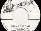 ** JUSTIN HINDS LION OF JUDAH  TOMMY McCOOK DANGER MAN  TREASURE ISLE ROCKSTEADY