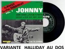 JOHNNY HALLYDAY 45 TOURS LES ROCKS LES PLUS TERRIBLES VOL 3 HALLIDAY AU DOS