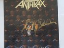 Anthrax, Among The Living, LP, Vinyl mit Autogramm