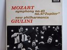 DECCA SXL 6225 WB ED3 UK MOZART Symphony No 40/41 CARLO MARIA GIULINI