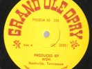 GRAND OLE OPRY #356 FLATT & SCRUGGS/TEX RITTER/BILL ANDERSON/BILLY GRAMMER Radio