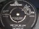 The Beatles classic single Can’t buy me Love Oriole contract pressing near mint