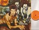 DAVID BOWIE diamond dogs (1st uk press) LP VG/VG APL1-0576 glam art rock 1974