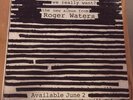 ROGER WATERS - PROMO POSTER - IS THIS THE LIFE WE? (LP / CD / Pink Floyd ticket)