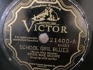 PRE WAR BLUES ROSIE MAE MOORE Victor 21408 School Girl/STranger Blues V+