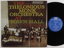 THELONIOUS MONK ORCHESTRA At Town Hall RIVERSIDE LP VG+ mono