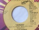 DAVID BOWIE PROMO 45/   