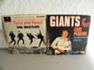 2 Vintage 45rpm Vinyl Record TWIST AND SHOUT THE BEATLES & GIANTS OF ROCK CARL P