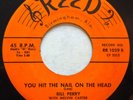 REED 1029 Bill Perry Orig RARE Rockabilly 45 Mint Minus You Hit The Nail On The