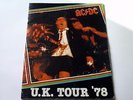 AC/DC - UK TOUR '78 (IF YOU WANT BLOOD) - PROGRAMME 1978 RARE & ORIGINAL F263