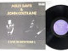 MILES DAVIS & JOHN COLTRANE LIVE IN NEWYORK BANDSTAND 25BLL-3001 Japan PROMO LP