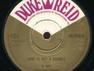 U-Roy - Rock To The Beat / Love Is Not A Gamble UK Duke Reid 7