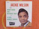 JACKIE WILSON What Good Am I Without You 45 rpm PICTURE SLEEVE ONLY Brunswick