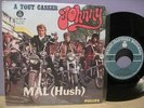 JOHNNY HALLYDAY-A TOUT CASSER-HUSH-- UNIQUE YUGOSLAVIAN press single - RARE