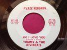 Rare Soul 45 : Tommy & The Riviera's   Lucille   Do I Love You   P'Zazz 103