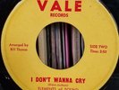 Elements Of Sound Northern Soul 45 I Dont Wanna Cry / I'm Walkin Vale