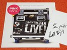 BRUCE FOXTON & RUSSELL HASTINGS - From The Jam Live - 2017 Pink Vinyl LP SIGNED