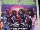 OVERKILL TAKING OVER 1987 MEGAFORCE WORLDWIDE 81735-1 EXCELLENT+ U.S. PRESSING