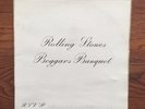 NICE TIGHT ORIGINAL 1968 THE  ROLLING STONES 'BEGGARS BANQUET' U.K. MONO LP
