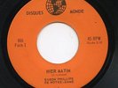 Baron Phillipe de Notre-Dame  Hier matin / Micro reve  RARE 45RPM Canada  VG+