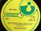 Deep purple LP Same 3rd album UK Harvest Press A-1 & B-2 No EMI grammerphone co
