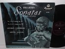 AXTL 1082 Brahms Violin & Piano Sonatas Nos.1 & 2 Szymon Goldberg  Artur Balsam