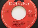 MOD R&B JAZZ Claude Rogen ECHEC ET MAT Polydor 45  Canadian groover