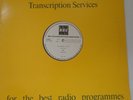 U2 IN CONCERT 295,BBC TRANSCRIPTION SERVICES VINYL,CN 4132/S,1983,HAMMERSMITH,EX
