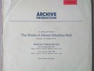 BACH suite for cello solo 1 & 2 / PIERRE FOURNIER   ARCHIV LP 198 186 STEREO