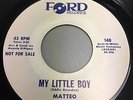 TONI EDEN & MATTEO 45 Something Stupid / My Little Boy SOUL Popcorn PROMO e5643