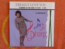 DEE DEE SHARP I Really Love You 45rpm PICTURE SLEEVE ONLY RARE FONT VARIATION NM