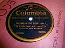 Edgar Wallace ?– The Man In The Ditch Label: Columbia ?– 5026  Very Rare 10