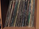 Assorted vinyl techno, house, trip hop drum and base