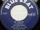 DEW DROPS Prince Buster BLUE BEAT gospel 45 BY AND BY SOMEBODY IS KNOCKING h284