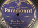 Paramount 12264 Charley Jackson  SHAVE EM DRY 78rpm Blues E/EE- 1925