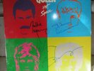 QUEEN SIGNED LP HOT SPACE FREDDIE MERCURY JOHN DEACON  1982