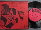 ALEISTER CROWLEY Pentagram & La Gitana CHAKRA Scarlet Woman RARE 1976 OCCULT 45