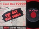 RUBY AND THE ROMANTICS ORIGINAL FRENCH   EP    Kapp 214 018