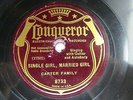 Carter Family - CONQUEROR 8733 - No Other's Bride I'll Be