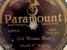 JAMES BOODLE IT WIGGINS PARAMOUNT 12662 BLUES 78 RPM E/E-