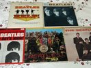 5 Beatles Vinyl LPs-Sgt Pepper;Hard Days Night;Help;Meet The Beatles;Introducing